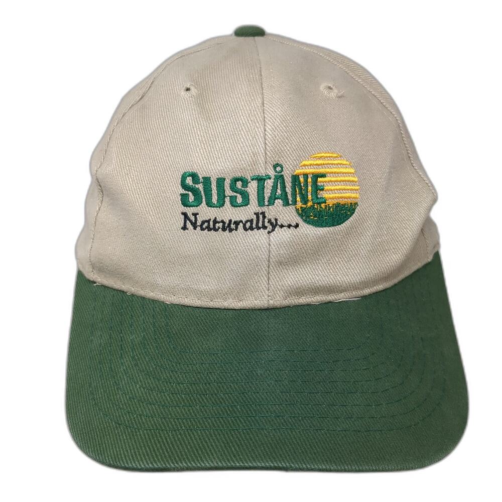 Cobra Caps Baseball Cap Beige Green One Size Strapback Sustane Lesco Hat